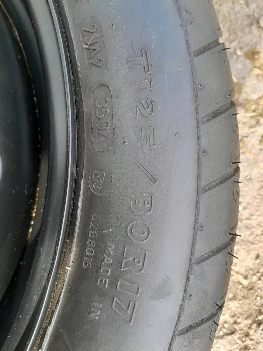 Audi A3 space saver wheel - Image 2