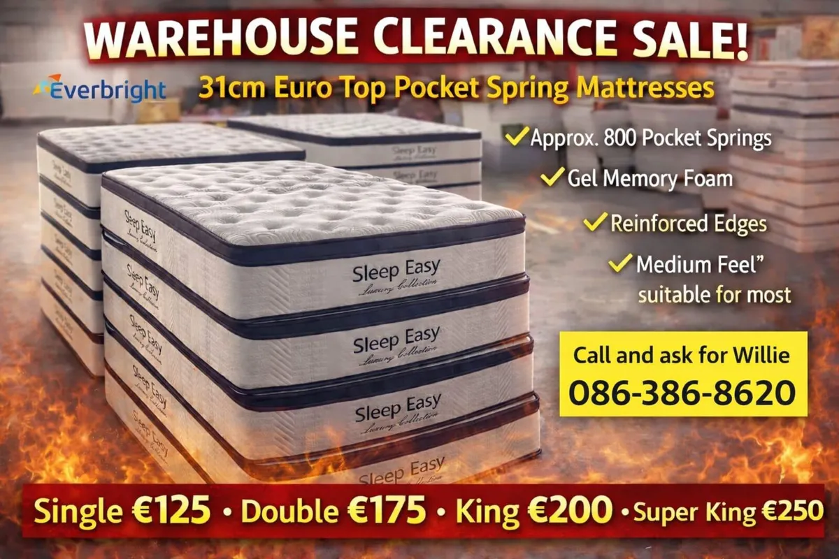 Selection of mattresses