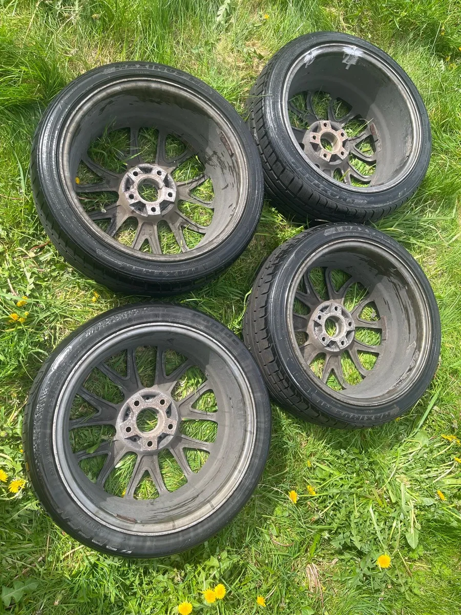 18” Alloy Wheels + Tires (Good Condition) - Image 2