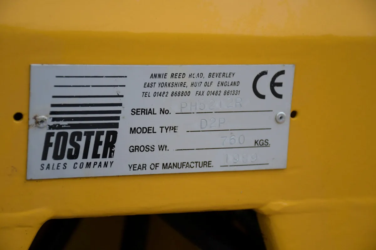 FOSTER D2P DIGGER - Image 4