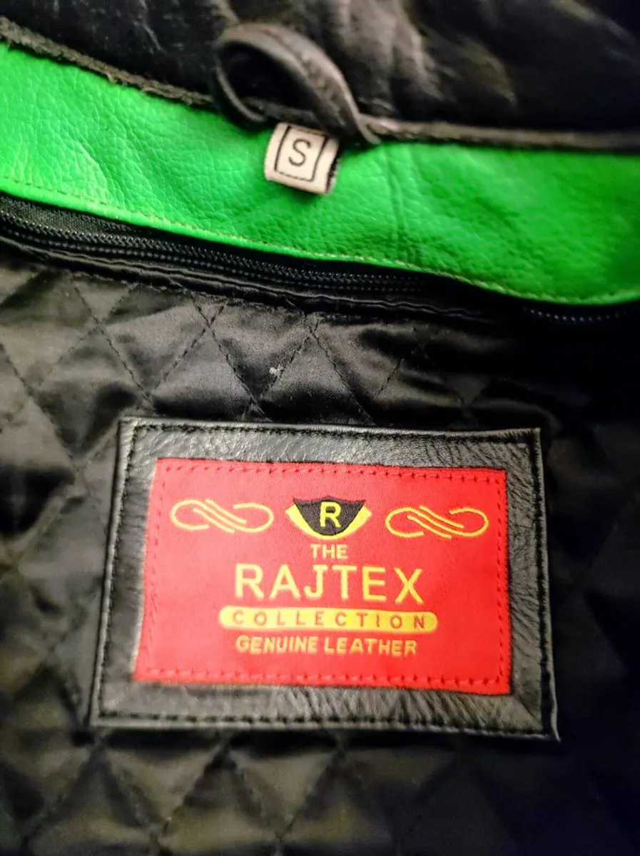 Kawasaki Motorcycle leather suit - Image 2