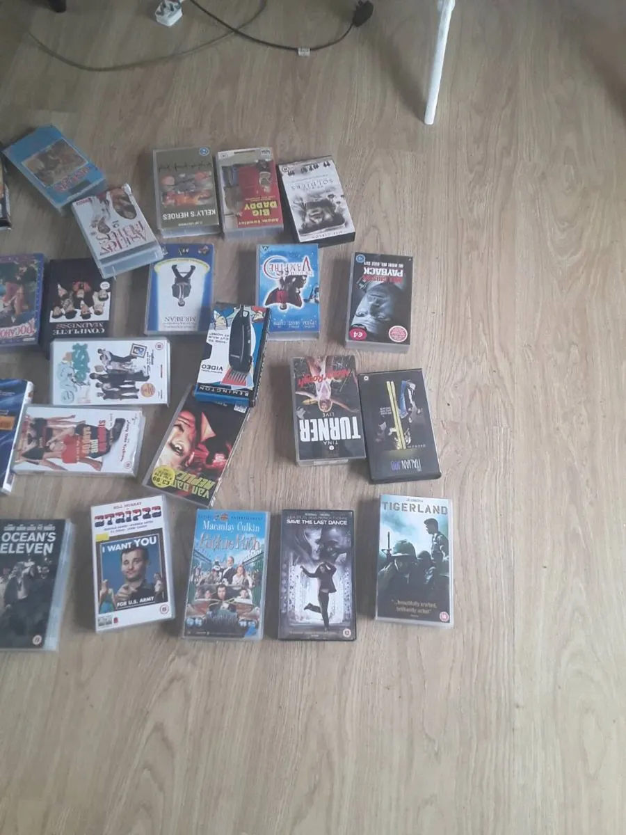 Vhs video 50 of and vhs player 30euro - Image 2