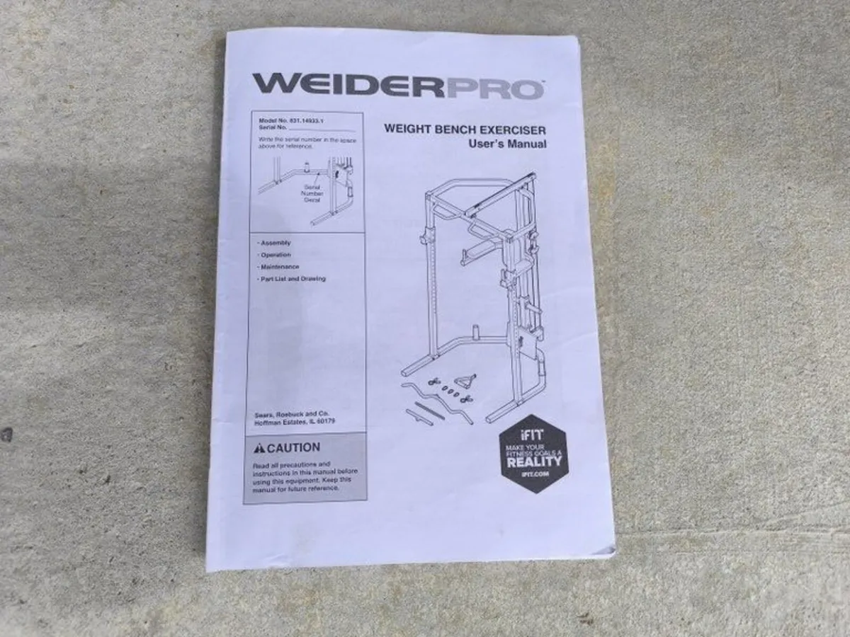 Weider Pro Power Rack Frame - Image 3
