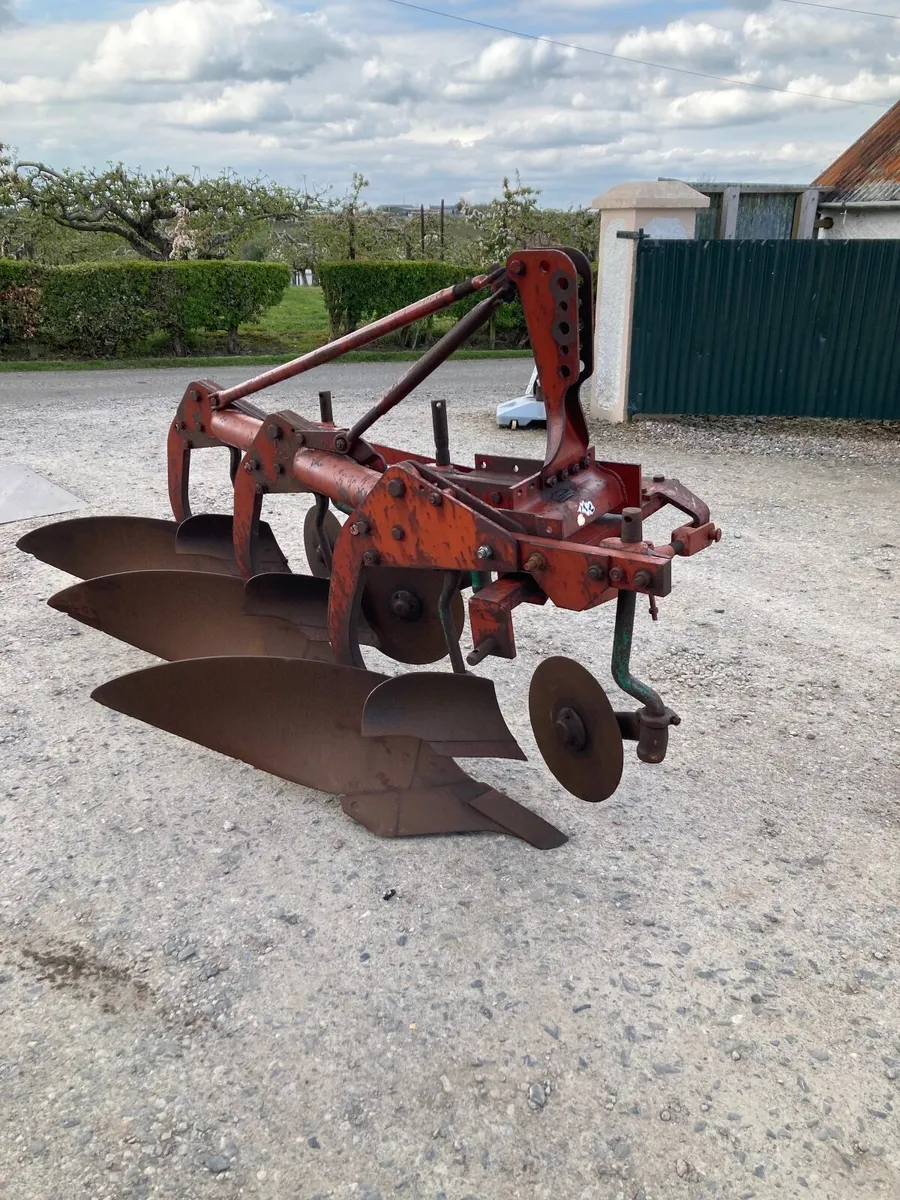 Kverneland  three furrow plough. - Image 1