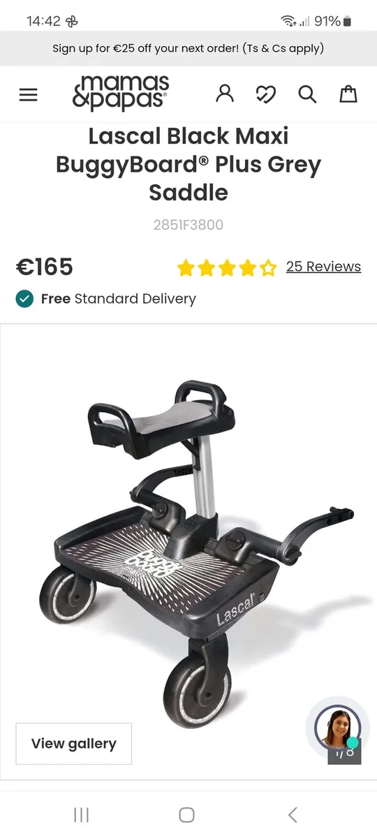 Lascal buggyboard maxi plus - Image 4