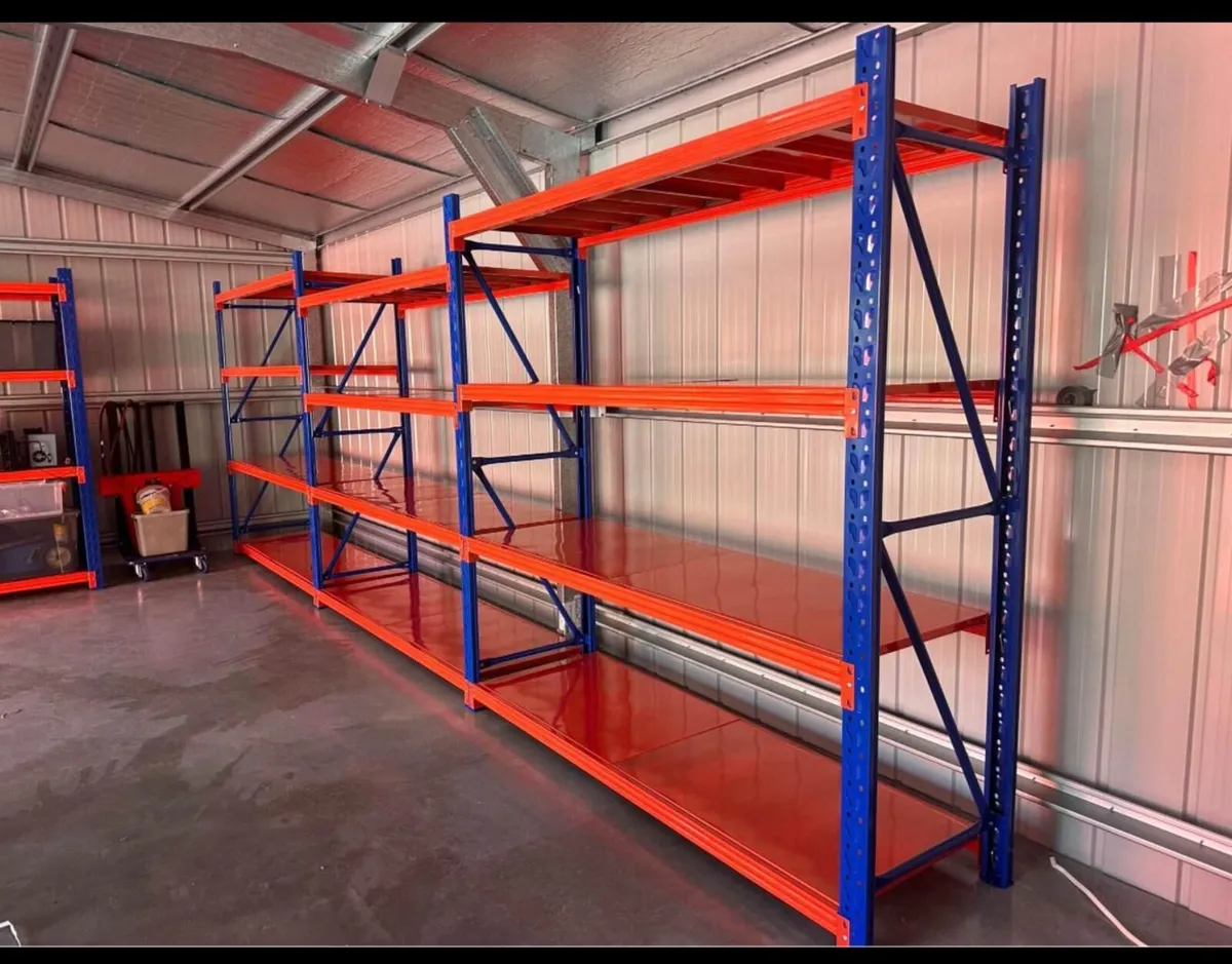 Heavy Duty Shelving Racking All Metal Shelves - Image 1