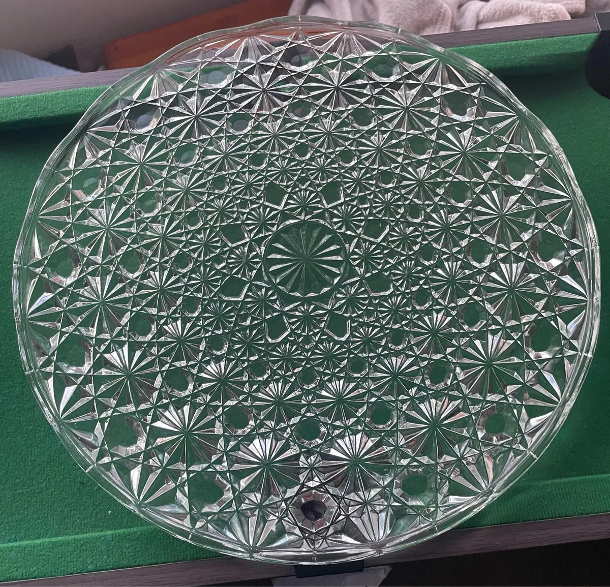 Glass Tart plate/serving plate - Image 3