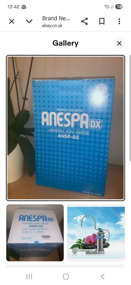 Anespa Mineral Water Ion Shower Spa - Image 2