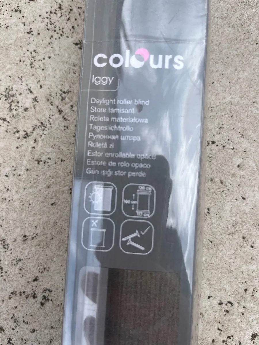 Roller blind 120x180. New and in box - Image 2