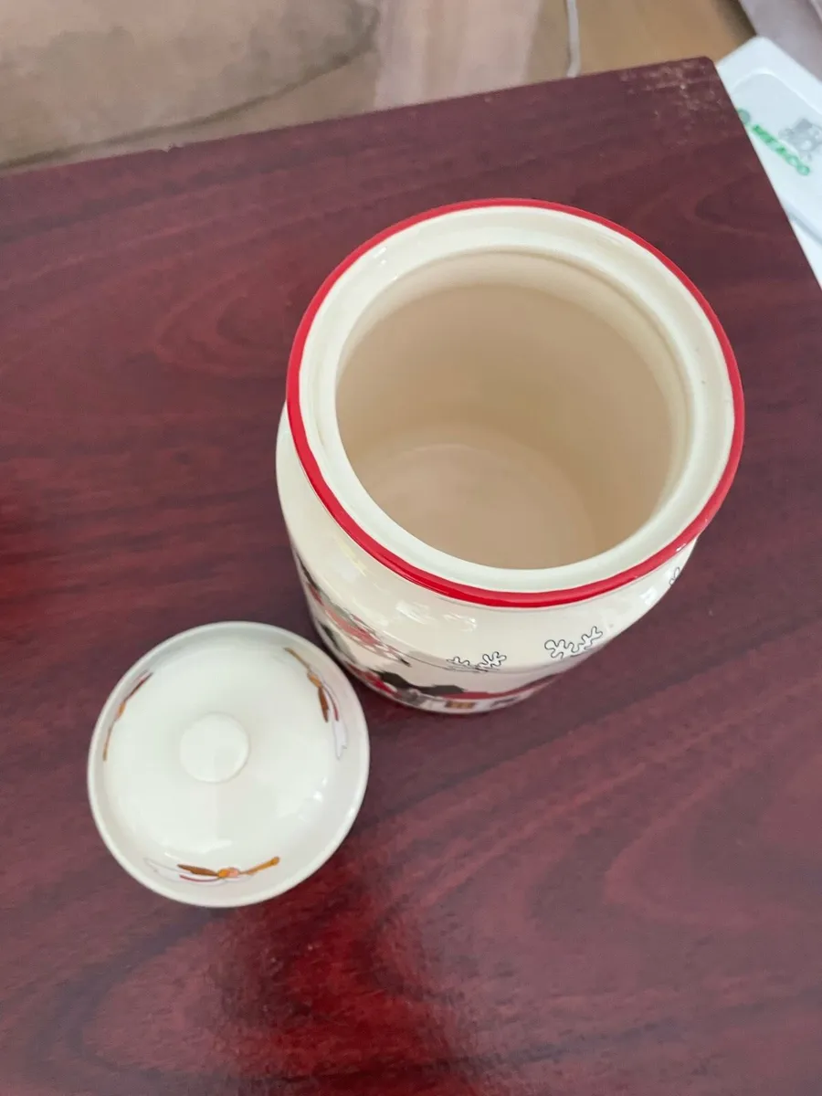 Vintage Mason’s Ironstone jar with lid - Image 2