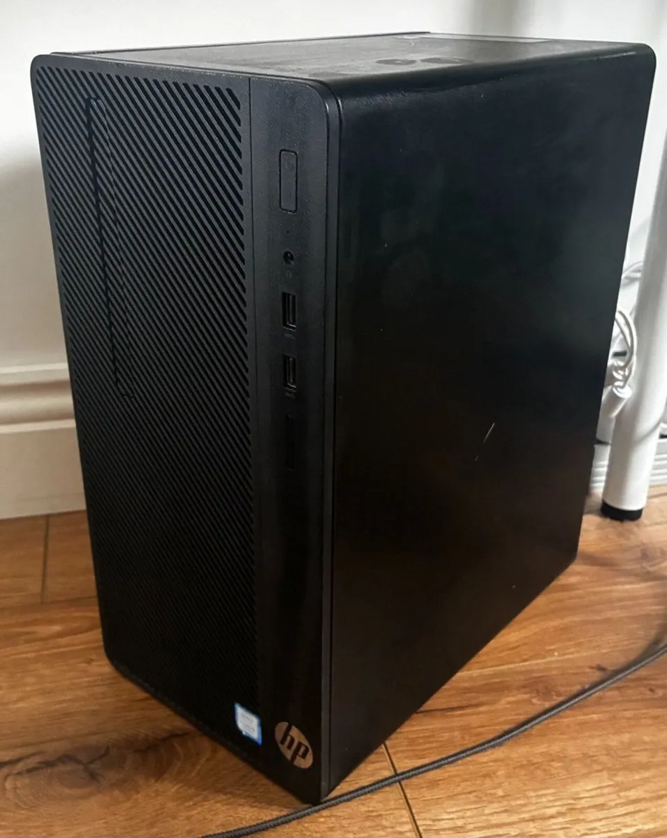 HP 290 G1 I5 Rx560 4gb Desktop PC - Image 1