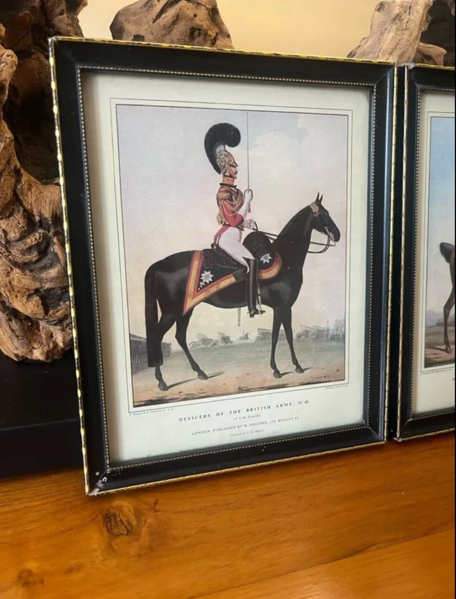 Victorian Officers of the British Army Prints - Image 2