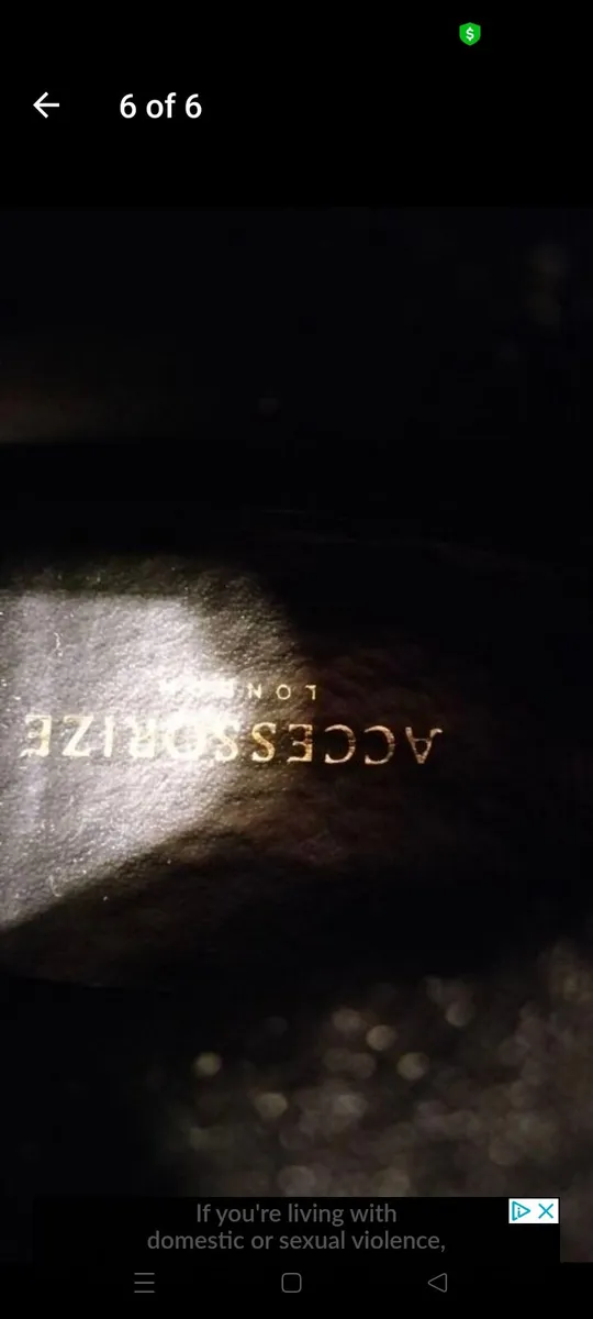 Ladies Accessorize London, black boots. Has side z - Image 4