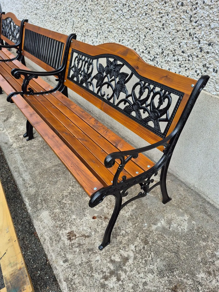 Cast iron Garden bench