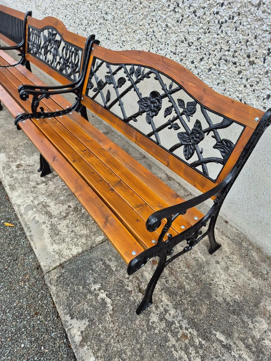 Cast iron Garden bench
