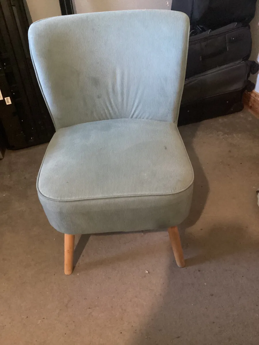Pale blue chair - Image 2