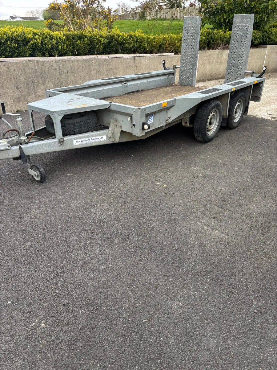 Ifor Williams Plant Trailer - Image 1