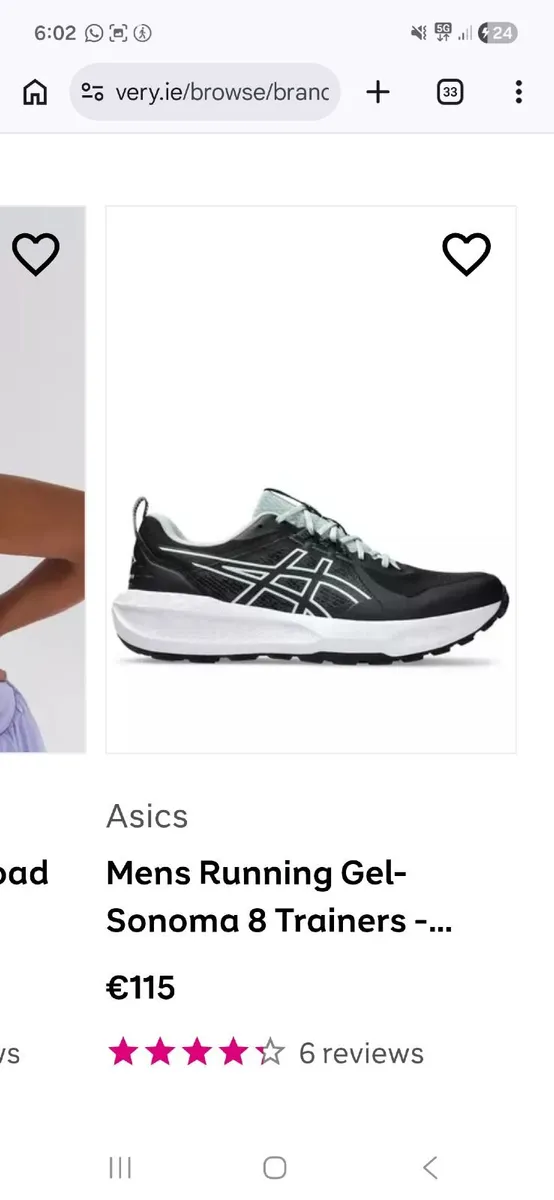 Mens Asics Trainers - Image 1