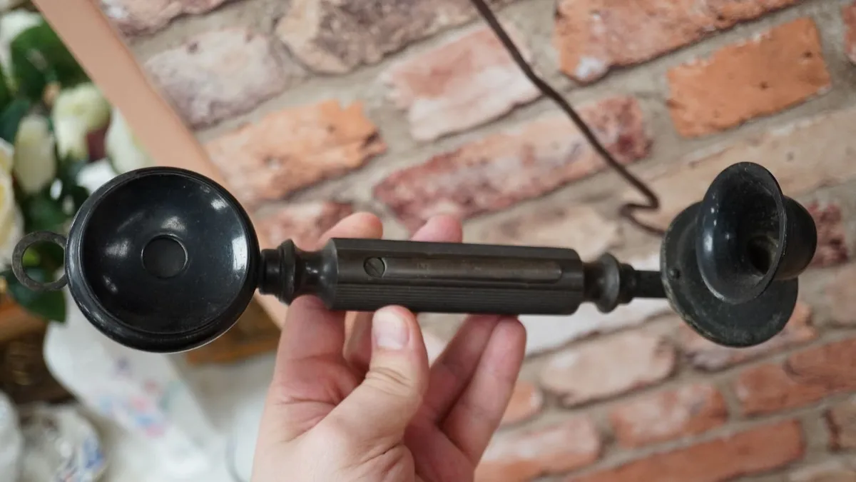 Antique Wall Telephone - Image 3