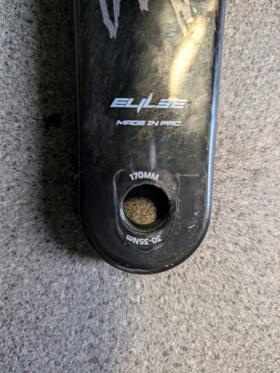 Elilee 310x full carbon crankset with spider - Image 2