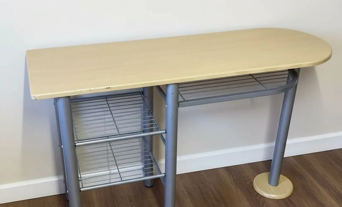 Slim Multi-Use Table with Storage - Image 2