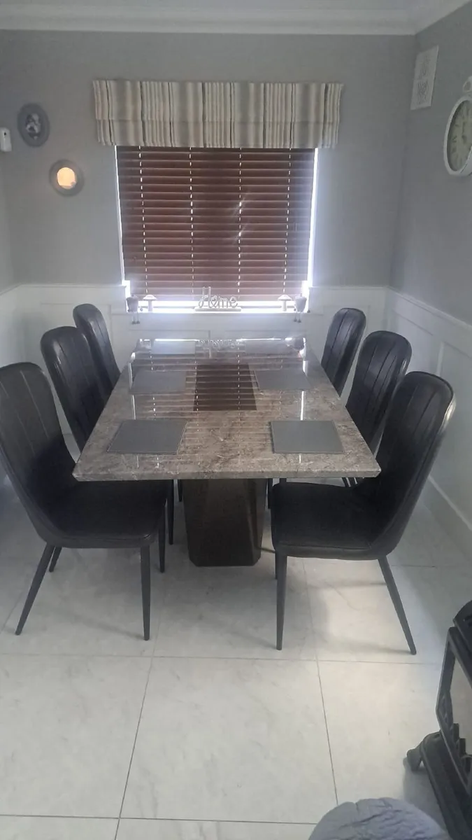 Table & Chairs & Small Table - Image 1