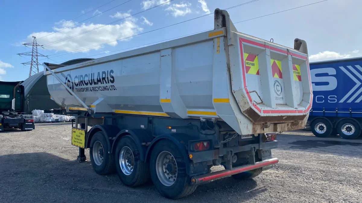 2018 Dennison Steel Aggregate Tipping trailer - Image 3