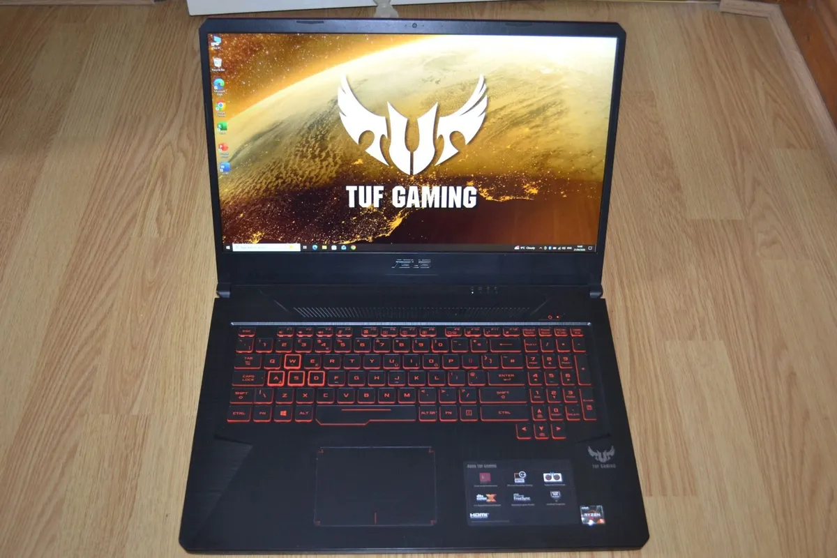 Asus TUF Gaming Laptop, SSD, Full HD + MS Office - Image 1