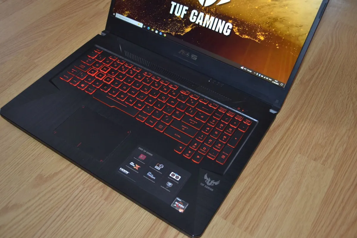 Asus TUF Gaming Laptop, SSD, Full HD + MS Office - Image 2
