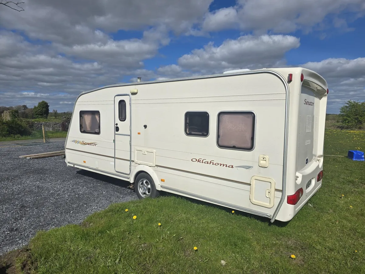 Bailey caravan fixed bed - Image 1
