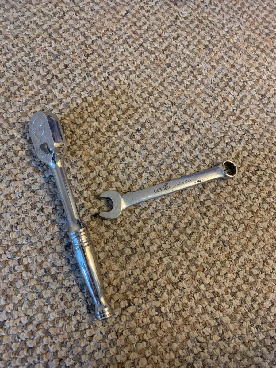 Snap on 3/8 ratchet and spanner - Image 1