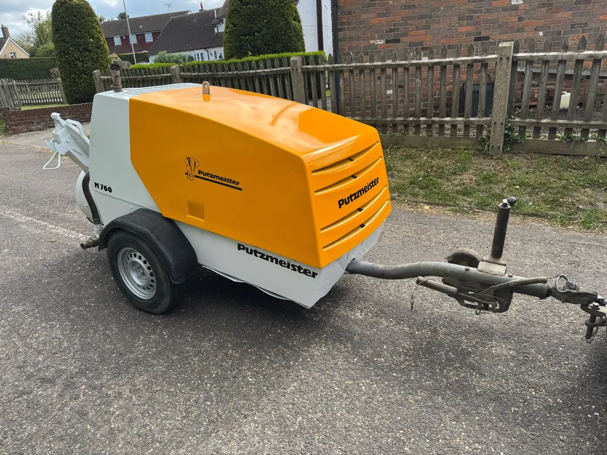 Putzmeister m760 screed pump ,screed pump - Image 1