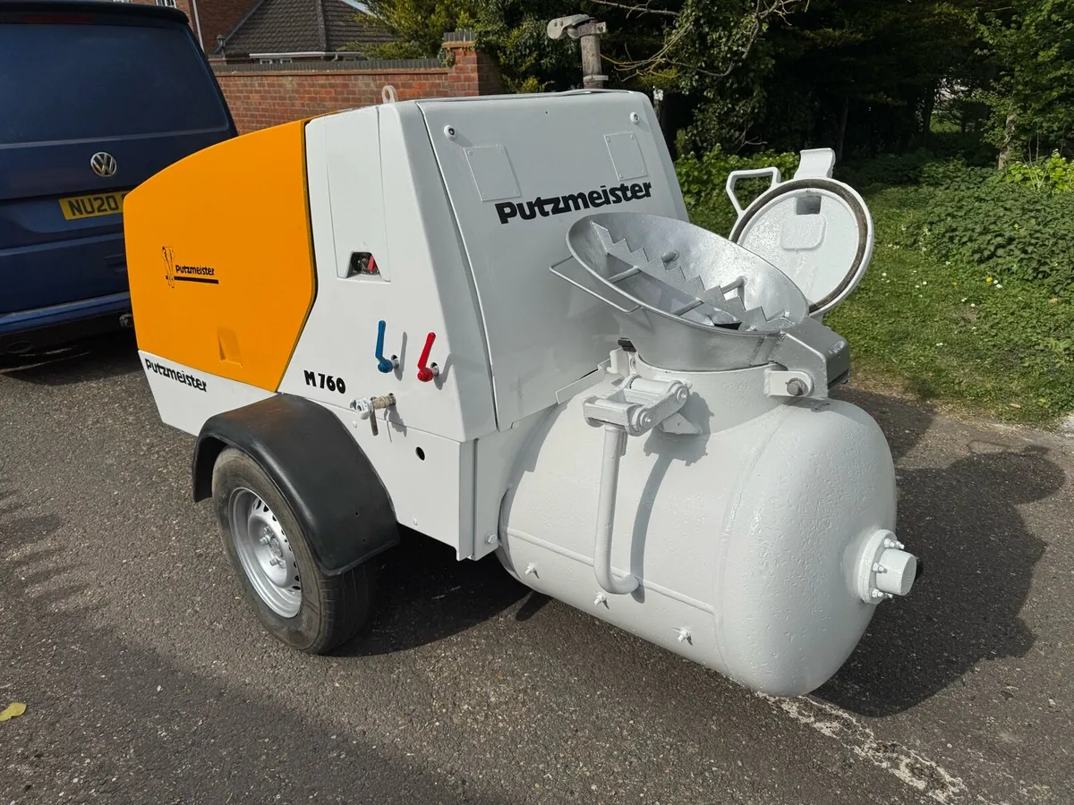 Putzmeister m760 screed pump ,screed pump - Image 4