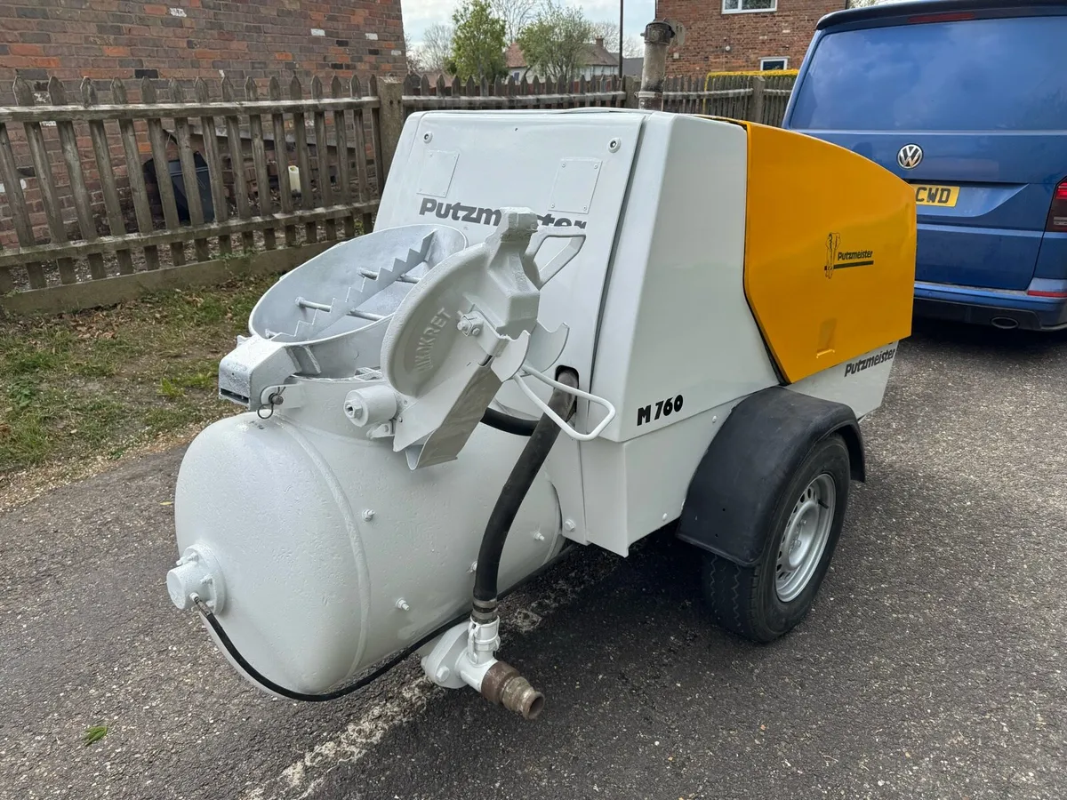 Putzmeister m760 screed pump ,screed pump - Image 3