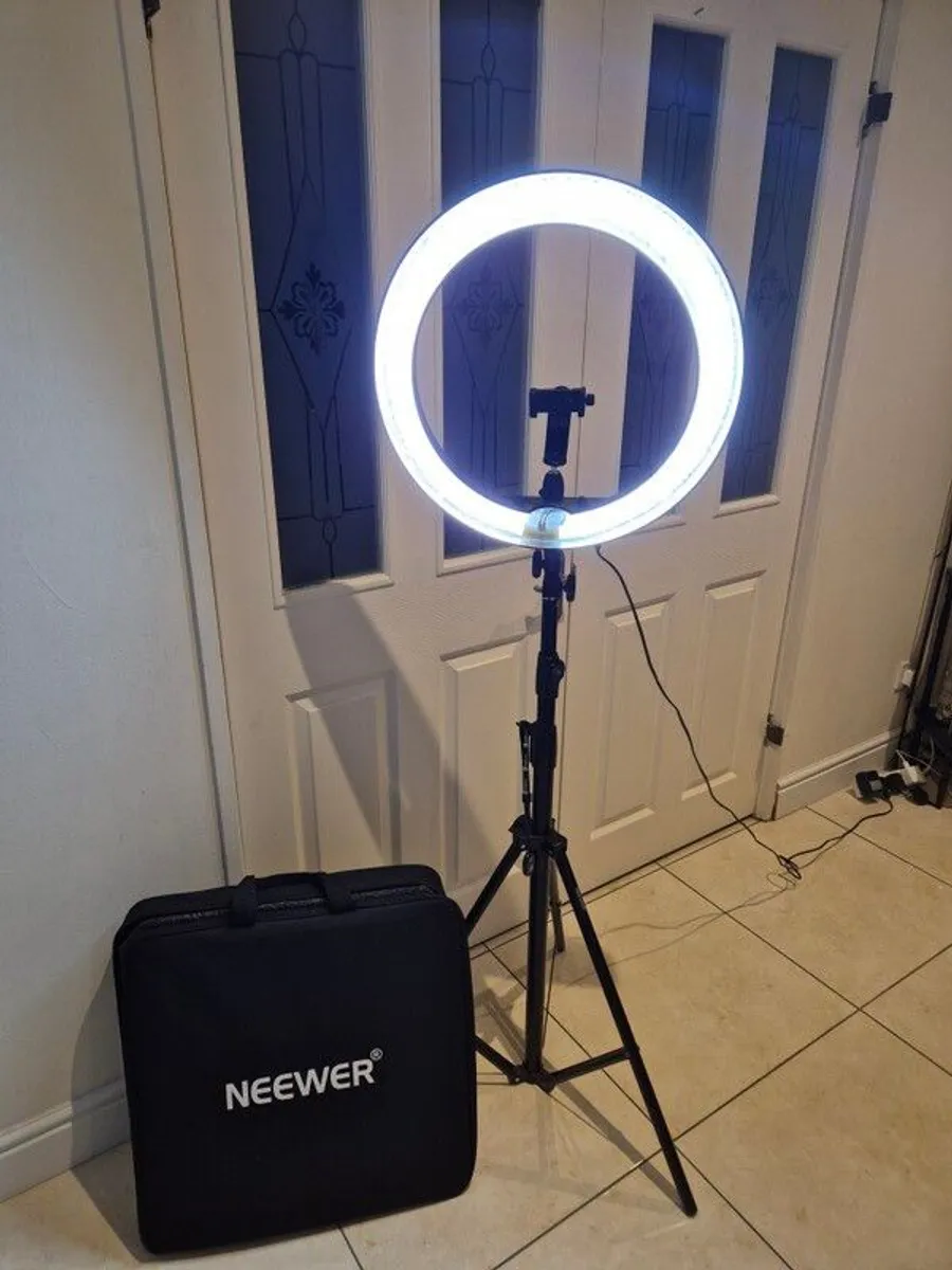 Photography Studio Light with Stand and Case - Image 1