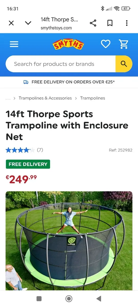 14ft trampoline - Image 1