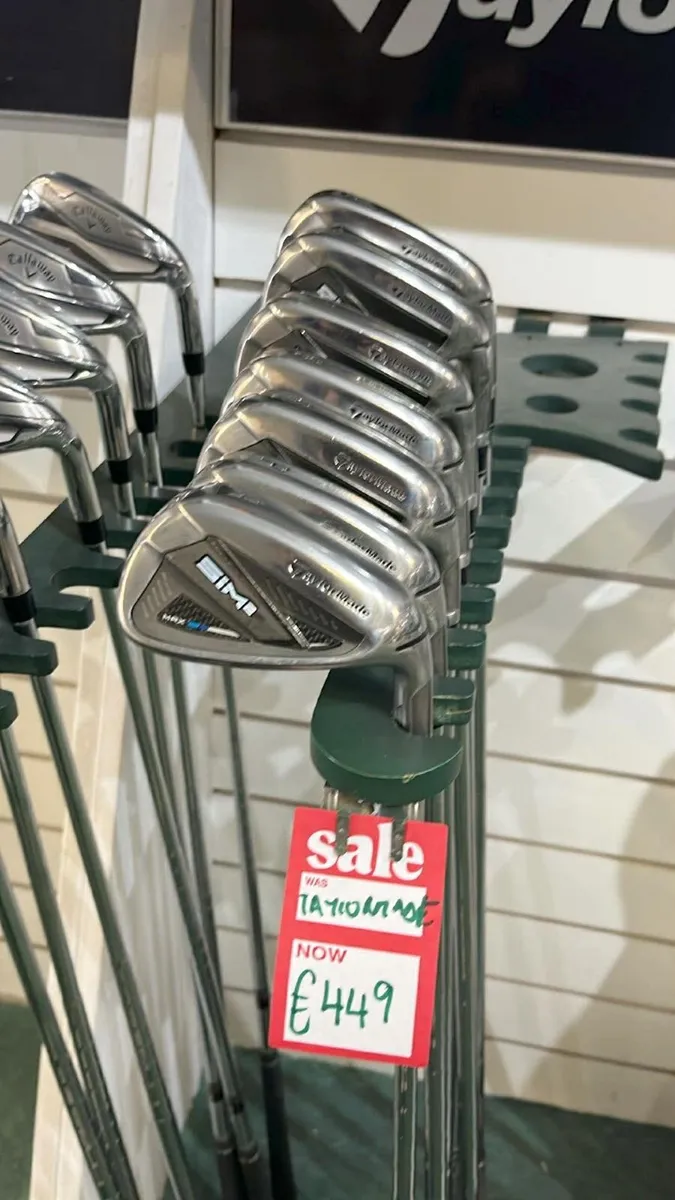 Taylormade SIM 2 5-AW Stiff shaft €449.. - Image 3
