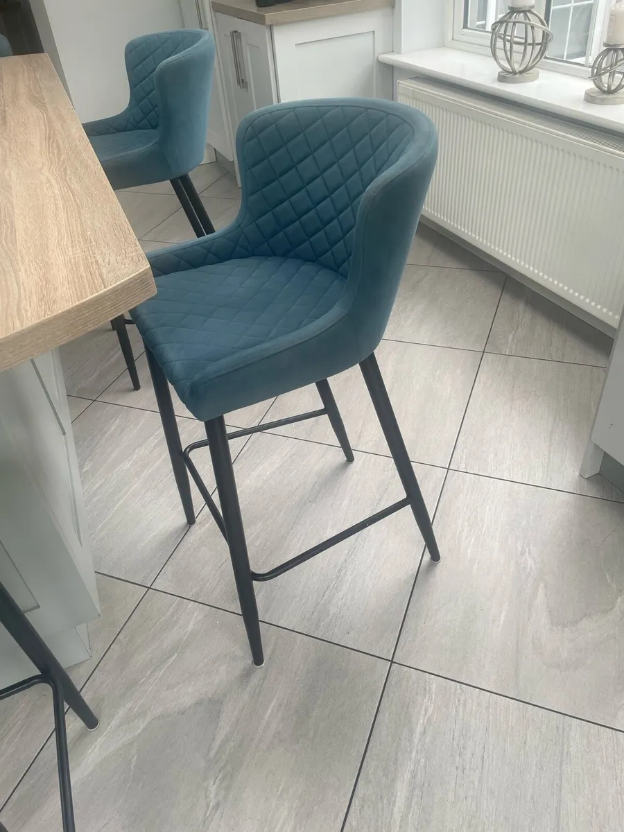 Bar stools x4 - Image 3