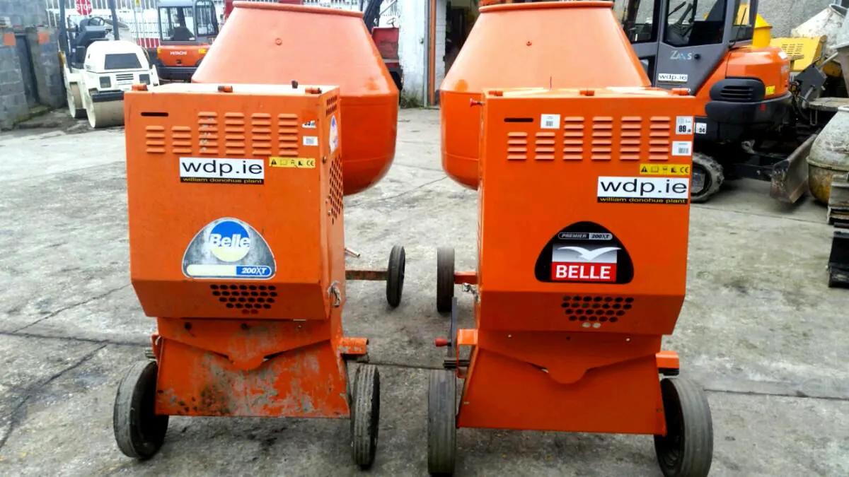 Belle cement mixers - Image 4