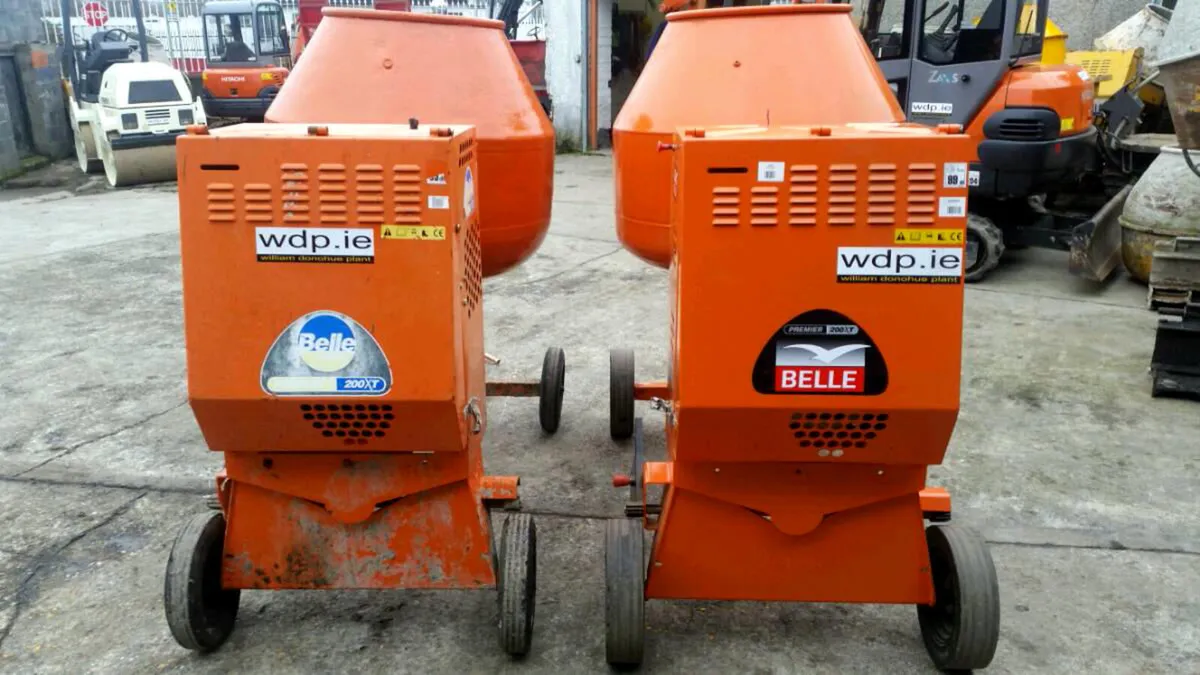 Belle cement mixers - Image 1