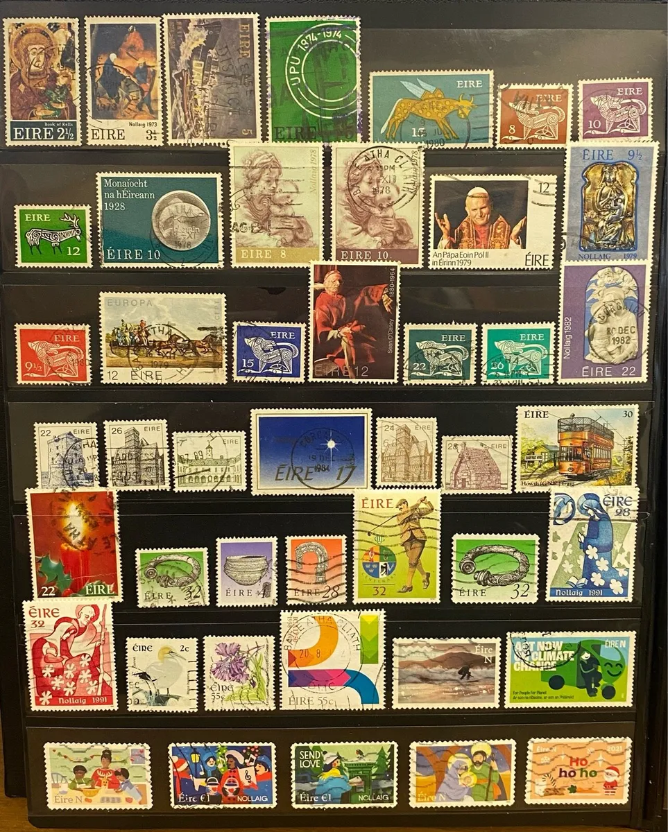 Ireland stamp lot - Image 1
