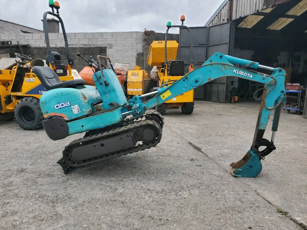Kubota micro digger - Image 3