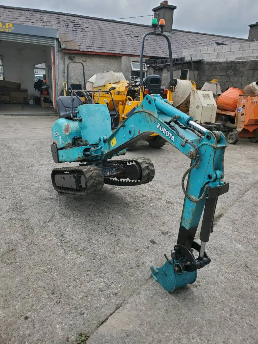 Kubota micro digger - Image 4