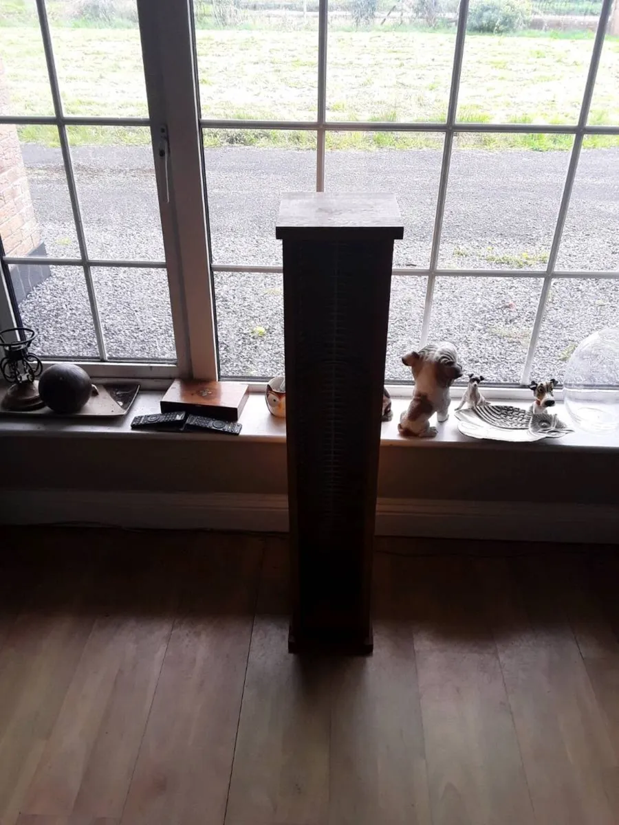 CD storage  rack         wooden  15e - Image 1