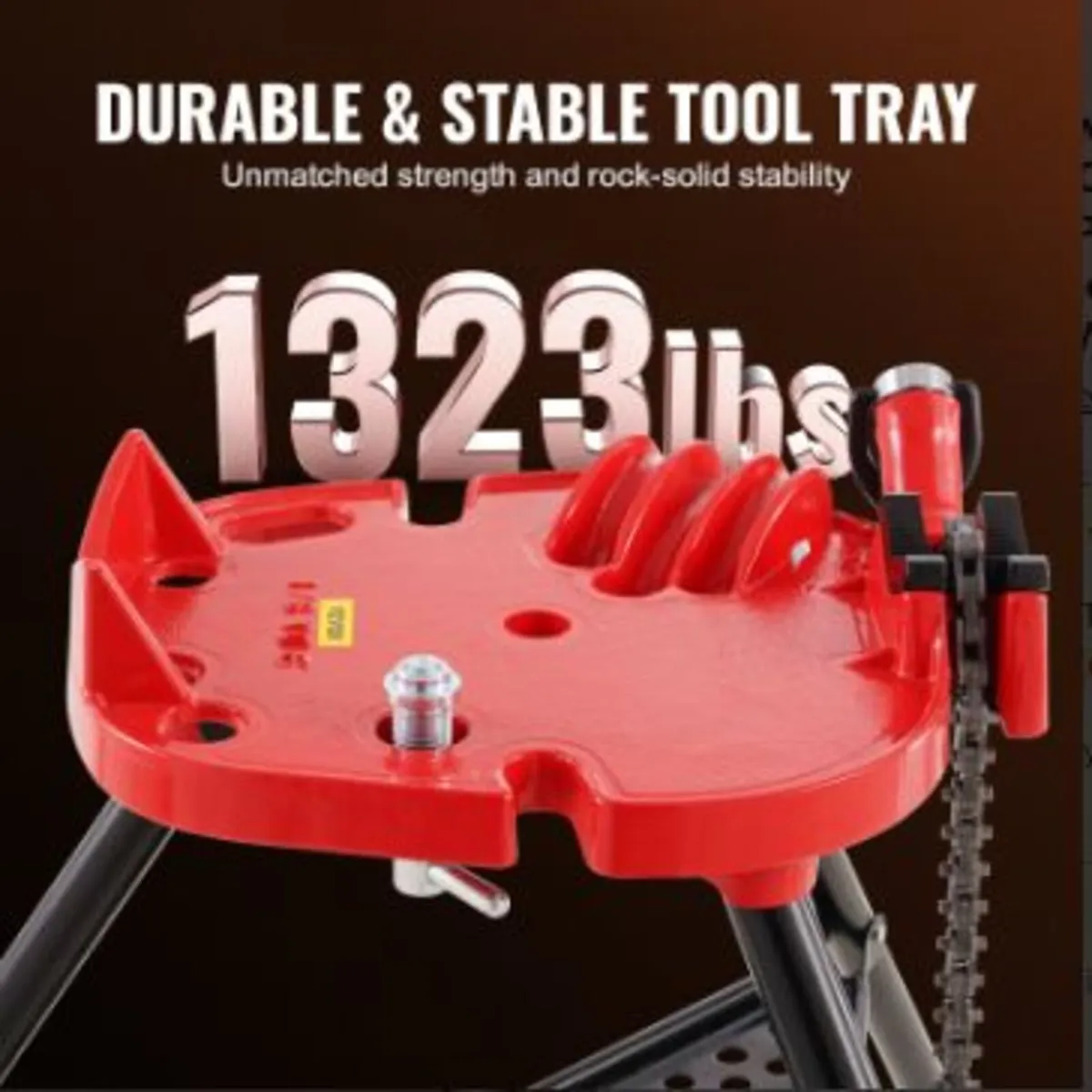 Chain Vise with Tripod Stand | 3.2 to 152 mm - Image 2