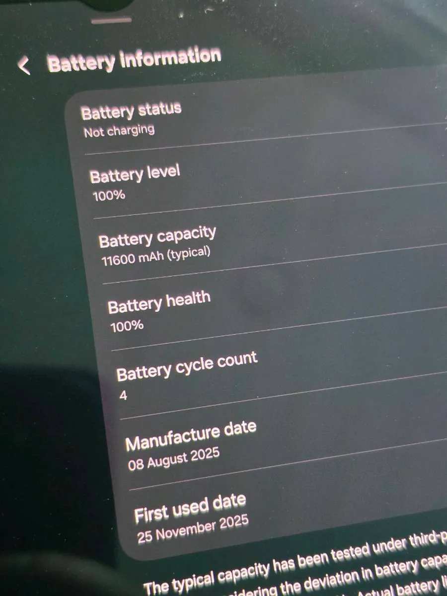 Samsung 256GB S11 Tab Ultra with Folio Case - Image 4