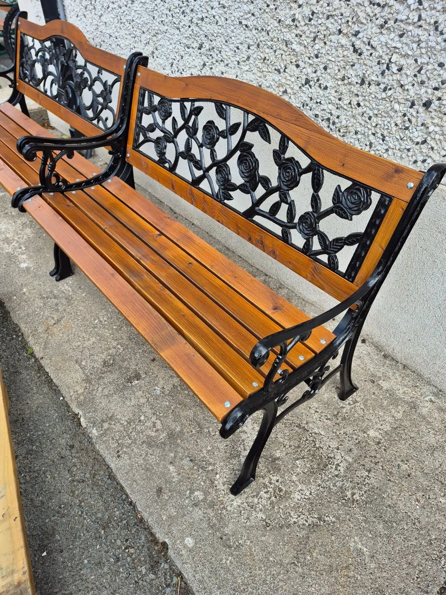 Cast iron Garden bench