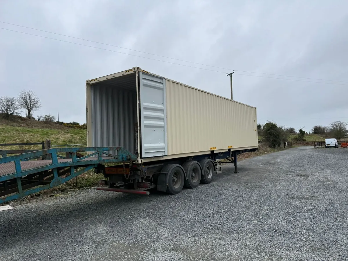 Shipping Containers 40ft HQ One Trips 2x - Image 1