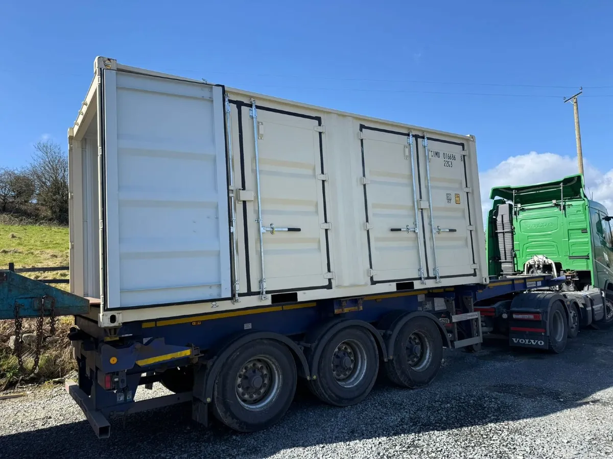 20ft Shipping Container With 2x Side Doors - Image 2