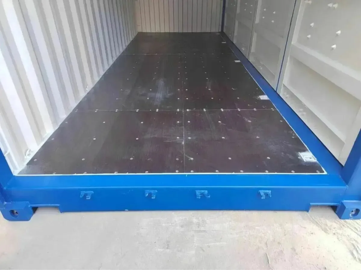 20ft Shipping Containers Full Side Opening Blue - Image 4